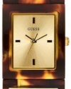 GUESS Iconic Status Cuff Watch - Tortoise