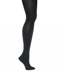 Blackout past fashion faux-pas with these super opaque control top tights from Hanes. Give your legs sleek, mysterious appeal. Blackout past fashion faux-pas with these super opaque control top tights from Hanes. Give your legs sleek, mysterious appeal.