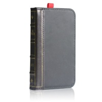 EC TECHNOLOGY 5 in 1 Genuine handmade leather case for iphone 4/iphone 4s - BLACK EC TECHNOLOGY 5 in 1 Genuine handmade leather case for iphone 4/iphone 4s - BLACK