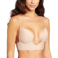 Fashion Forms Women's Seamless U Plunge Bra, Nude, 36D Fashion Forms Women's Seamless U Plunge Bra, Nude, 36D