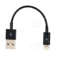 Innovative Digital USB to Lightning compatible Cable (5 inch) - Short iPhone 5 USB to lightning compatible cable works with iPhone 5, iPad mini 4th, iPod touch 5, nano 7, Stylish Black High Quality Innovative Digital USB to Lightning compatible Cable (5 inch) - Short iPhone 5 USB to lightning compatible cable works with iPhone 5, iPad mini 4th, iPod touch 5, nano 7, Stylish Black High Quality