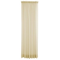 Stylemaster Elegance Sheer 1000 Twist 60-Inch by 95-Inch Voile Panel, Beige Stylemaster Elegance Sheer 1000 Twist 60-Inch by 95-Inch Voile Panel, Beige