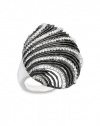 Effy Jewlery Sterling Silver Diamond Ring, .60 TCW Ring size 7