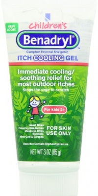 Benadryl, Anti-Itch Cooling Gel For Kids 2+, 3 Ounce (Pack of 2) Benadryl, Anti-Itch Cooling Gel For Kids 2+, 3 Ounce (Pack of 2)
