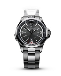 With a sleek, stainless steel bracelet and the trusted durability of Victorinox Swiss Army, this watch is the perfect blend of performance and style. With a sleek, stainless steel bracelet and the trusted durability of Victorinox Swiss Army, this watch is the perfect blend of performance and style.
