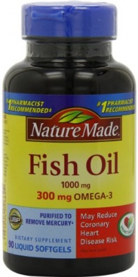 Nature Made Fish Oil, 1000 Mg, 90-Count Nature Made Fish Oil, 1000 Mg, 90-Count