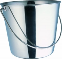 Indipets Heavy Duty Stainless Steel Pail, 4-Quart Indipets Heavy Duty Stainless Steel Pail, 4-Quart