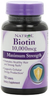 Natrol Biotin 10,000mcg, Maximum Strength, 100 Tablets