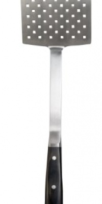 Steven Raichlen Best of Barbecue Forged Stainless and Packwood Spatula Steven Raichlen Best of Barbecue Forged Stainless and Packwood Spatula