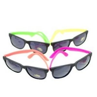 12 Pairs Neon 80's Wayfarer Sunglasses Kids Teen Party Favors 12 Pairs Neon 80's Wayfarer Sunglasses Kids Teen Party Favors