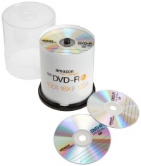 AmazonBasics 4.7 GB 16x DVD-R (100-Pack Spindle) AmazonBasics 4.7 GB 16x DVD-R (100-Pack Spindle)