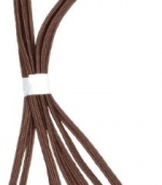 Perma-Ty 738150030 30 Brown Elastic Shoelace (3 per Bag)