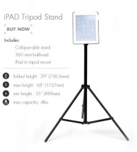 Grifiti Nootle iPad Tripod Mount and Stand: iPad Tripod Mount (2, 3 and 4), Aluminum Adjustable Music/Light Tripod Stand, and Nootle Mini Ball Head Perfect for Coaches, Teachers, Video, Photography, Music, Presentions, Displays, Tradeshows, Home, and Offi Grifiti Nootle iPad Tripod Mount and Stand: iPad Tripod Mount (2, 3 and 4), Aluminum Adjustable Music/Light Tripod Stand, and Nootle Mini Ball Head Perfect for Coaches, Teachers, Video, Photography, Music, Presentions, Displays, Tradeshows, Home, and Offi