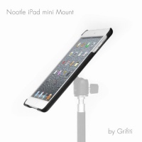 Grifiti Nootle iPad mini Tripod Mount with 1/4-20 Thread to Fit Any Standard Tripod, Light Stand, or Ball Head You Already Own: for Photography, Music, Lights, Demonstrations, Presentations, Coaching, Teaching, Viewing, and Reading Compatible with Apple i Grifiti Nootle iPad mini Tripod Mount with 1/4-20 Thread to Fit Any Standard Tripod, Light Stand, or Ball Head You Already Own: for Photography, Music, Lights, Demonstrations, Presentations, Coaching, Teaching, Viewing, and Reading Compatible with Apple i