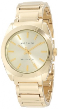 Anne Klein Women's AK/1060CHGB Round Gold Tone Watch Anne Klein Women's AK/1060CHGB Round Gold Tone Watch