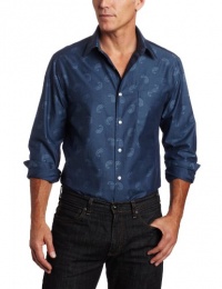 Perry Ellis Men's Long Sleeve Charm PIsley Shirt Perry Ellis Men's Long Sleeve Charm PIsley Shirt
