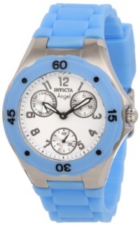 Invicta Women's 0735 Angel Collection Blue Polyurethane Watch Invicta Women's 0735 Angel Collection Blue Polyurethane Watch