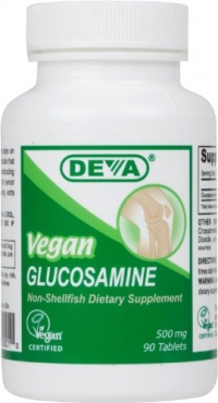 Deva Vegan Vitamins Glucosamine Tablets, 90-Count Bottle Deva Vegan Vitamins Glucosamine Tablets, 90-Count Bottle