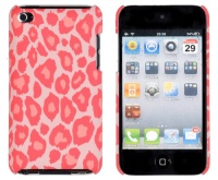 Coral Leopard Embossed Hard Case for Apple iPod Touch 4, 4G (4th Generation) Coral Leopard Embossed Hard Case for Apple iPod Touch 4, 4G (4th Generation)