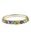 Effy Jewlery 14K Yellow Gold Multi Gemstone and Diamond Bangle