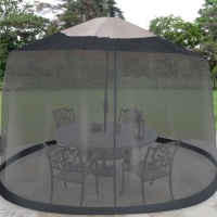 Garden Creations JB5677 Outdoor 7.5-Foot Umbrella Table Screen, Black Garden Creations JB5677 Outdoor 7.5-Foot Umbrella Table Screen, Black