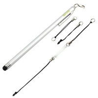 iKross 5-inch (130mm) Slim Touch Screen Stylus with * 3 clip-on lanyard and 3.5mm headphone jack * for Apple iPad 4,iPad Mini,iPad 3,iPhone 5/4S; Samsung Galaxy Note 2,S3 i9300; HTC Windows 8X ,8S, Droid DNA ; Nokia Lumia 920 900 ; Motorola RAZR ; Sony Er iKross 5-inch (130mm) Slim Touch Screen Stylus with * 3 clip-on lanyard and 3.5mm headphone jack * for Apple iPad 4,iPad Mini,iPad 3,iPhone 5/4S; Samsung Galaxy Note 2,S3 i9300; HTC Windows 8X ,8S, Droid DNA ; Nokia Lumia 920 900 ; Motorola RAZR ; Sony Er