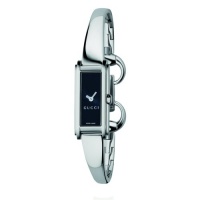 Gucci Women's YA109522 G-Line Steel Black Dial Watch Gucci Women's YA109522 G-Line Steel Black Dial Watch