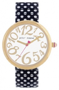 Betsey Johnson Women's BJ00039-19 Analog Polka Dot Expansion Band Watch Betsey Johnson Women's BJ00039-19 Analog Polka Dot Expansion Band Watch