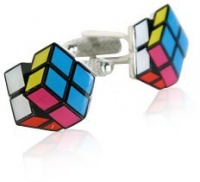 Rubik's Cube Cufflinks (flat, not 3D) Rubik's Cube Cufflinks (flat, not 3D)