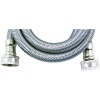 Loyal WMS4-C000674 Braided 3/8-Inch Washing Machine Connector, Stainless Steel