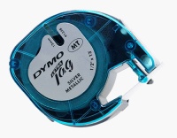 DYMO 91338 Tape for LetraTag Label Printers (Metallic Silver with Black Printing, 1/2in) DYMO 91338 Tape for LetraTag Label Printers (Metallic Silver with Black Printing, 1/2in)