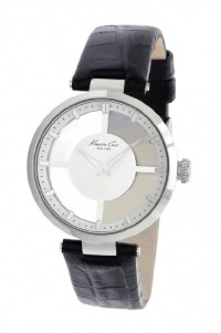 Kenneth Cole New York Women's KC2649 Silver Transparent Dial Round Watch Kenneth Cole New York Women's KC2649 Silver Transparent Dial Round Watch