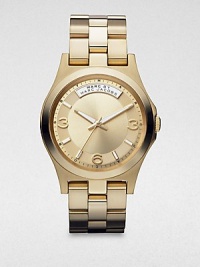 Marc by Marc Jacobs Gold Tone Stainless Steel Bracelet Women's Watch - MBM3189 Marc by Marc Jacobs Gold Tone Stainless Steel Bracelet Women's Watch - MBM3189