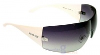 Versace 2054 10008G GRAYGRADIENT/SHINYWHITE Designer Sunglasses Versace 2054 10008G GRAYGRADIENT/SHINYWHITE Designer Sunglasses