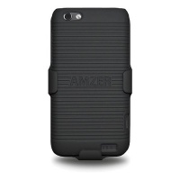 Amzer AMZ93807 Shellster Case Cover Holster for HTC One V - Retail Packaging - Black Amzer AMZ93807 Shellster Case Cover Holster for HTC One V - Retail Packaging - Black
