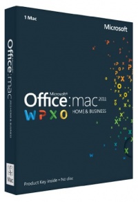 Office Mac Home & Business 2011 Key Card (1PC/1User) Office Mac Home & Business 2011 Key Card (1PC/1User)