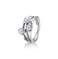 925 Sterling Silver Pandora Match Triple Bloom Purple CZ Ring Size 9 925 Sterling Silver Pandora Match Triple Bloom Purple CZ Ring Size 9