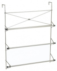 Cross Style Towel Rack, 3 Bars, Satin Nickel Cross Style Towel Rack, 3 Bars, Satin Nickel