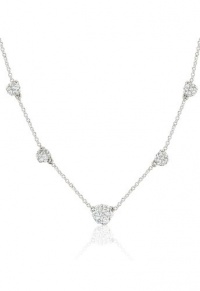 Effy Jewlery 14K White Gold Diamond Necklace, 1.10 TCW Effy Jewlery 14K White Gold Diamond Necklace, 1.10 TCW