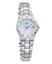 Show how precious your time really is with this darling Citizen watch. Show how precious your time really is with this darling Citizen watch.