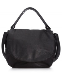 A perfect example of practical style, this slouchy-chic silhouette from BCBGeneration is sized-right for your daily duties. Crafted from fab faux leather and embellished with edgy stud accents along the strap, it goes from work-to-weekend in a wink. A perfect example of practical style, this slouchy-chic silhouette from BCBGeneration is sized-right for your daily duties. Crafted from fab faux leather and embellished with edgy stud accents along the strap, it goes from work-to-weekend in a wink.