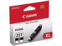 Canon Ink CLI-251 BK XL Individual Ink Tank Canon Ink CLI-251 BK XL Individual Ink Tank