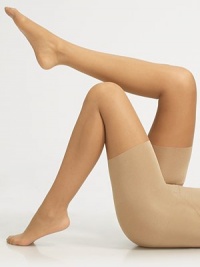 Superior shaping in soft, sheer fabrication designed to create a flawless figure.Front panel controls tummy Cotton gusset Nylon/lycra; machine wash Made in USA Superior shaping in soft, sheer fabrication designed to create a flawless figure.Front panel controls tummy Cotton gusset Nylon/lycra; machine wash Made in USA