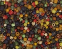 Beads - Indonesian Glass Tradewind - Assortment of 200+ Pieces Beads - Indonesian Glass Tradewind - Assortment of 200+ Pieces