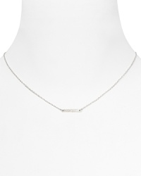 You can't go wrong with this sweetly styled sterling silver necklace from Gorjana, accented by a bar pendant. Think of adding it as a touch of solo simplicity. You can't go wrong with this sweetly styled sterling silver necklace from Gorjana, accented by a bar pendant. Think of adding it as a touch of solo simplicity.