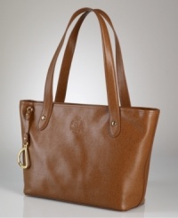 Exuding rich heritage character with chic equestrian touches, the Newbury shopper is rendered in sumptuous textured leather for modern, versatile style. Exuding rich heritage character with chic equestrian touches, the Newbury shopper is rendered in sumptuous textured leather for modern, versatile style.