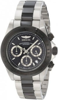 Invicta Men's 6934 Speedway Collection Chronograph Black and Silver Stainless Steel Watch Invicta Men's 6934 Speedway Collection Chronograph Black and Silver Stainless Steel Watch