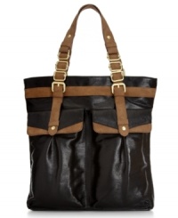Go ahead, show off a little. You'll want to see and be seen in this fashionably functional tote ideal for the everyday. Go ahead, show off a little. You'll want to see and be seen in this fashionably functional tote ideal for the everyday.