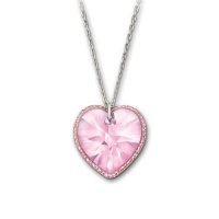 Swarovski Reverie Light Rose Heart Pendant Swarovski Reverie Light Rose Heart Pendant