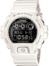 Casio G-Shock Mirror-Metallic White Mens Digital Watch - Casio DW6900NB-7 Casio G-Shock Mirror-Metallic White Mens Digital Watch - Casio DW6900NB-7